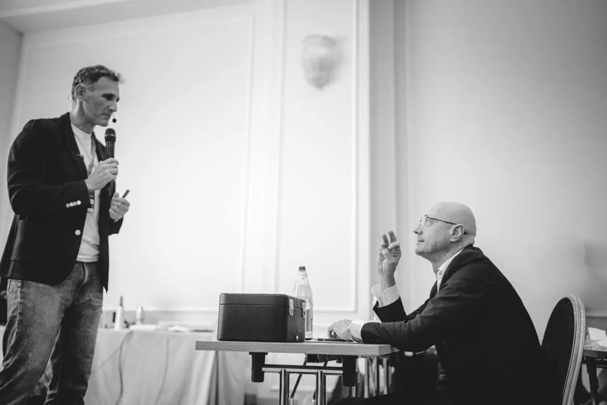 Sessione Q&A con la platea